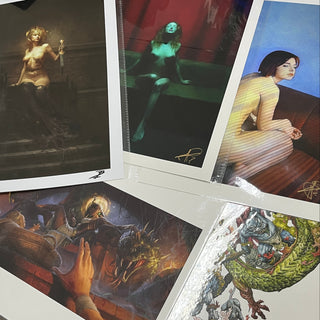 Signed art prints bundle - photo 3