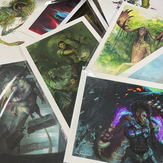 Signed art prints bundle - photo 2