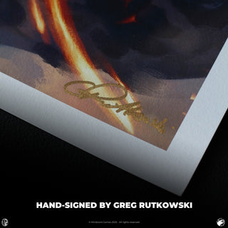Greg Rutkowski: Ryusei, the Falling Star