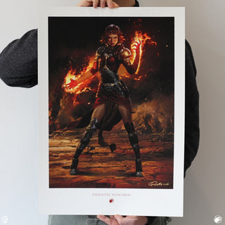 Greg Rutkowski: Chandra, Flame's Catalyst