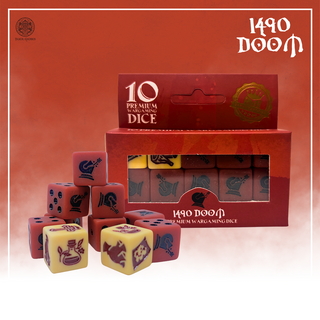 DOOM1490: Dice Set (10 Count)