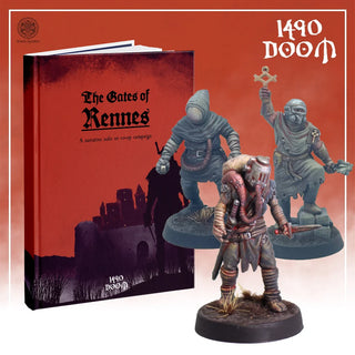 DOOM1490: The Gates of Rennes — Book & Legendary Characters Bundle