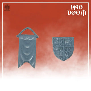 DOOM1490: Decorative Banners and Shields