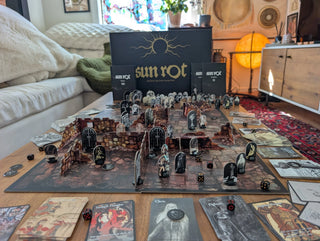 PREORDER SUN ROT: Cooperative Grimdark Board Game