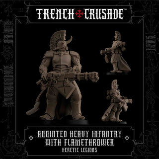 Heretic Legions Anointed Heavy Infantry with Heavy Flamethrower
