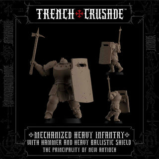 The Principality of New Antioch Mechanized Heavy Infantry with Hammer and Heavy Ballistic Shield