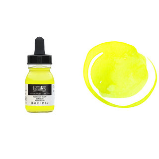 Liquitex Acrylic Ink Fluorescent Yellow 981