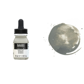 Liquitex Acrylic Ink Neutral Gray 5 599