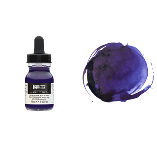 Liquitex Acrylic Ink Phthalocyanine Blue Red Shade 314