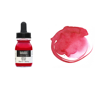 Liquitex Acrylic Ink Rubine Red 388