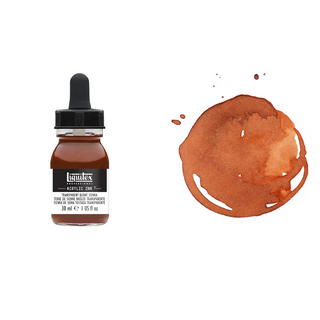 Liquitex Acrylic Ink Transparent Burnt Sienna 129