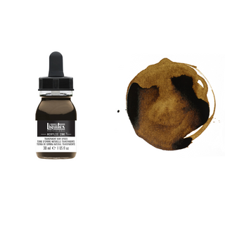 Liquitex Acrylic Ink Transparent Raw Umber 333