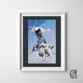 Frank Frazetta: Silver Warrior